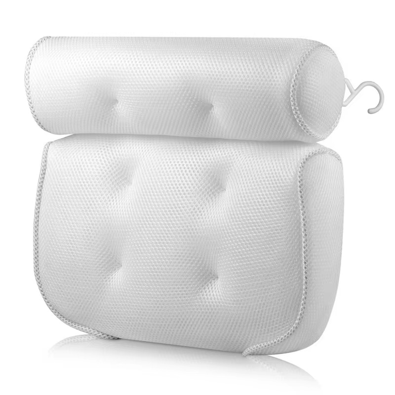 BowLift | Luxury Bath Spa Pillow with Air Mesh Technology for Neck, Head, and Back Support