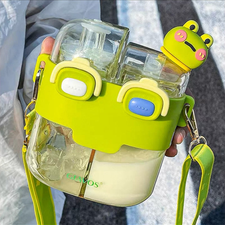 BowLift | Double-Bin Drink More Kids Water Bottle