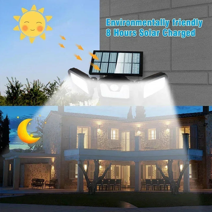 BowLift | Solar Motion Sensor Outdoor Lamp