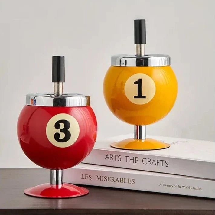BowLift | Metal Billiard Ashtray