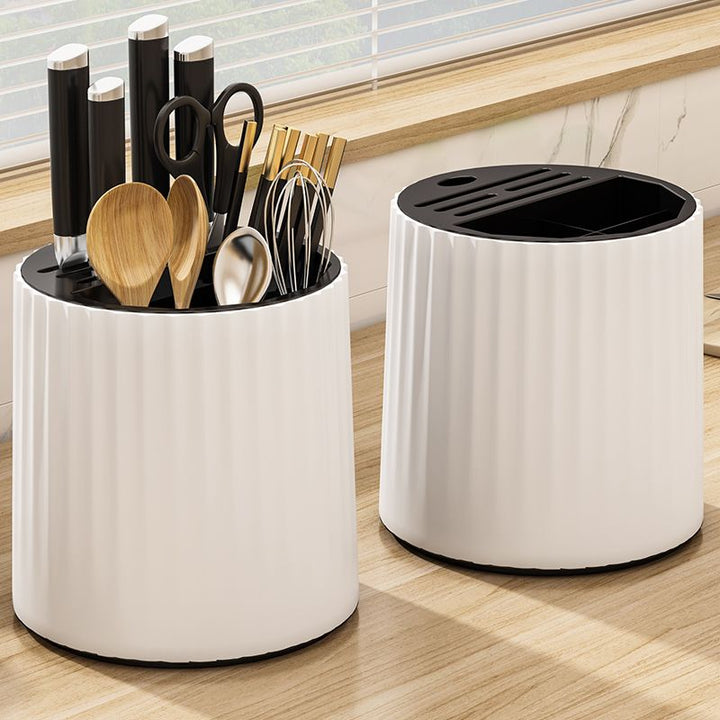 BowLift | Easy Storage Cylinder Kitchen Silverware Holder
