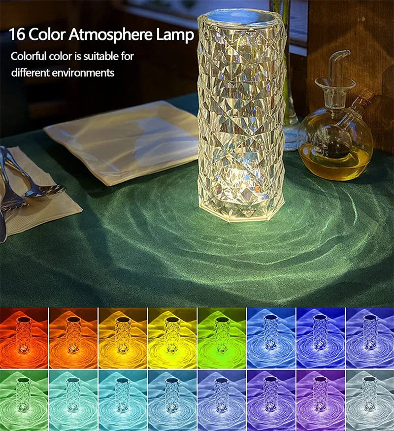 BowLift | USB Crystal Touch Lamp