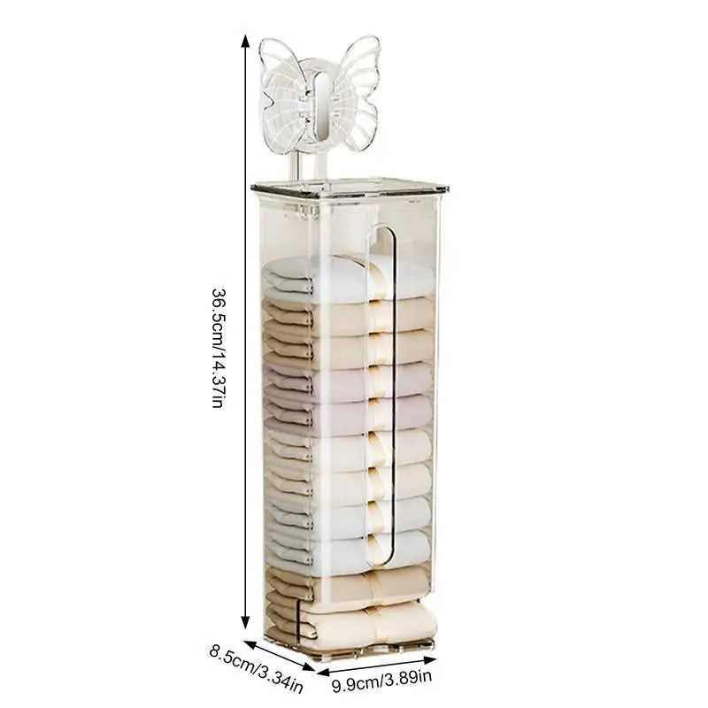 BowLift | Transparent Multifunctional Wall-Mounted Sock Organizer