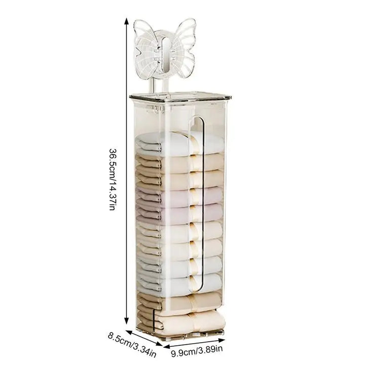 BowLift | Transparent Multifunctional Wall-Mounted Sock Organizer