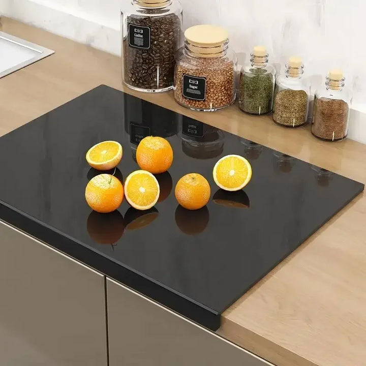 BowLift | ClearBoard – Acrylic Cutting Board with Lip | Non-Slip, Hygienic & Modern Kitchen Essential