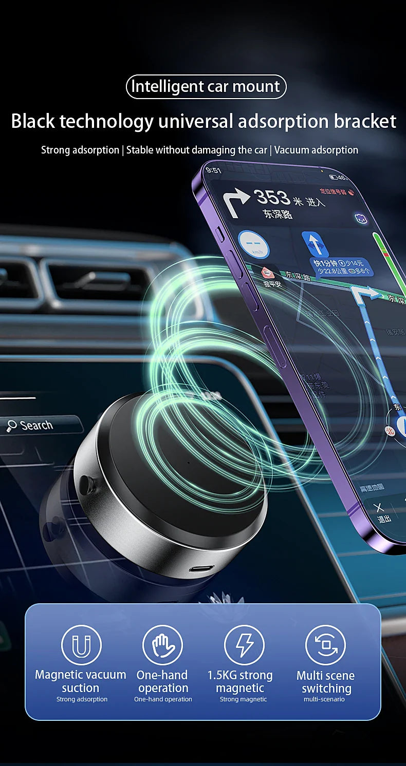 BowLift | Suction Cup Magnetic Phone Holder