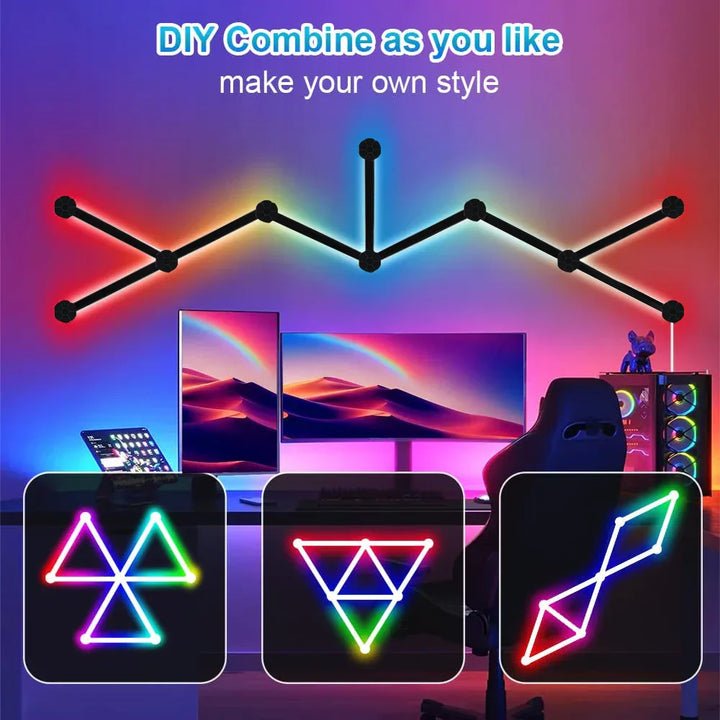 BowLift | Smart Mosaic DIY Ambient Intelligent App Control Wall Lamp