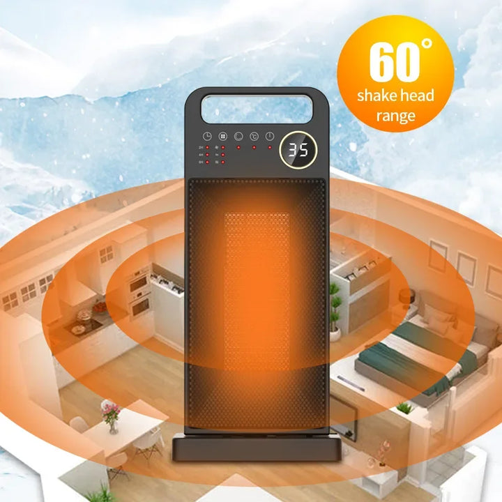 BowLift | 2000W Electric Heater with Remote Control and Touchscreen