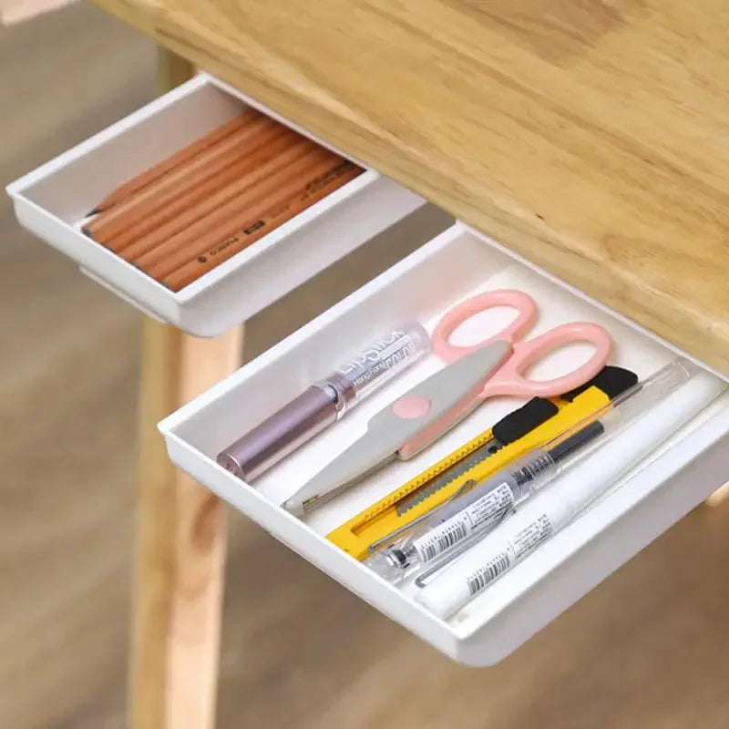 BowLift | Self-Adhesive Desk Hidden Storage Box