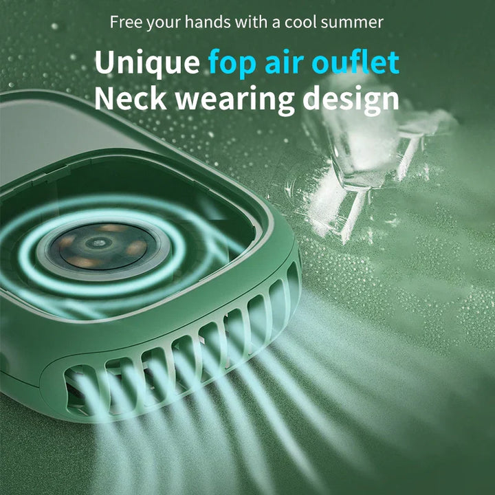 BowLift | CoolBreeze AeroLynx | Mini Fan | 3-in-1 Portable | Rechargeable & Compact