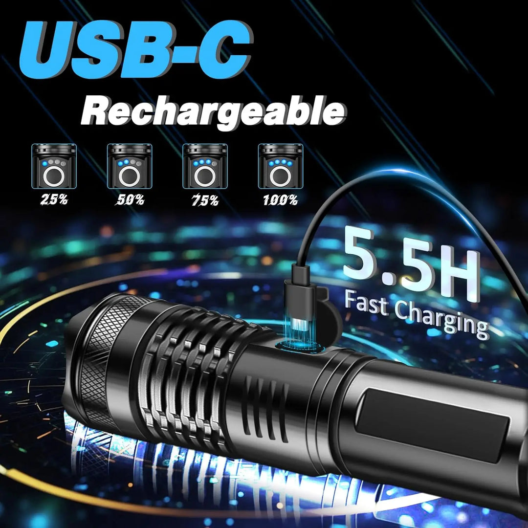 BowLift | Powerful Rechargeable Emergency Flashlight – High Luminous Output
