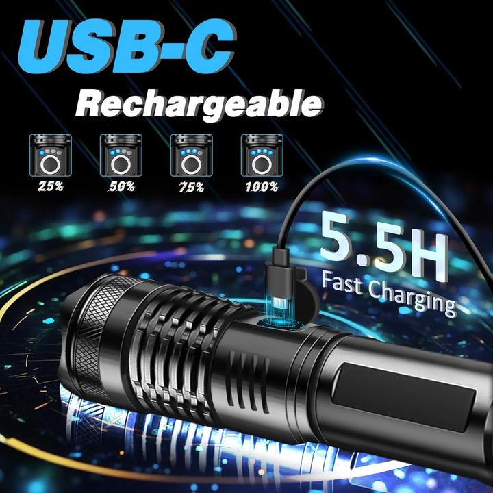 BowLift | Powerful Rechargeable Emergency Flashlight – High Luminous Output