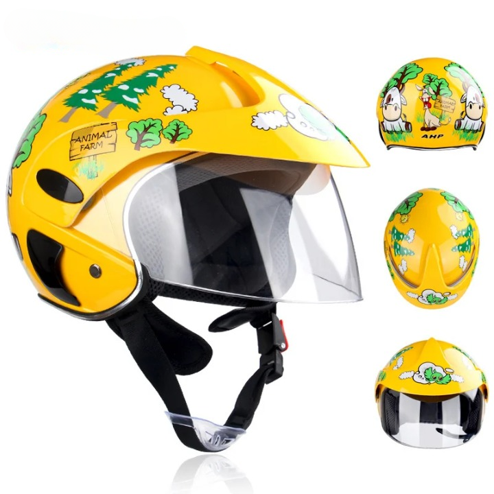 BowLift | Kids’ Motocross Helmet for Ages 3–9 – Blaze