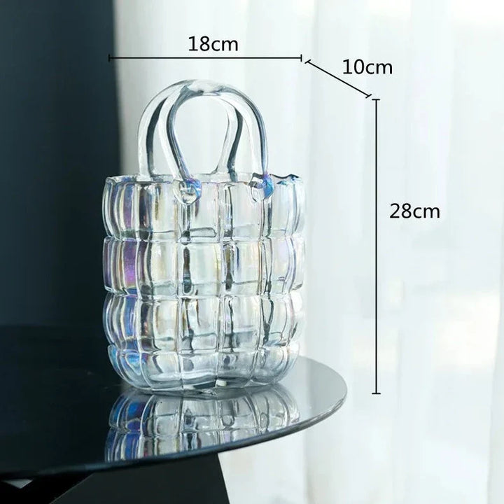 Glass Bag Vase | Bowlift