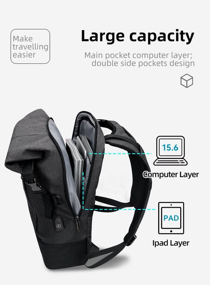 BowLift | Multifunctional outdoor backpack with USB port