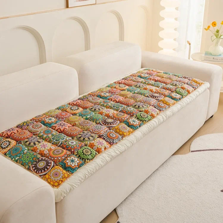 BowLift | Bohemian Style Cushion Cotton Couch Pad
