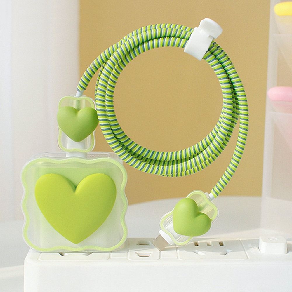 BowLift | Transparent Love Charging Cable Protector Case