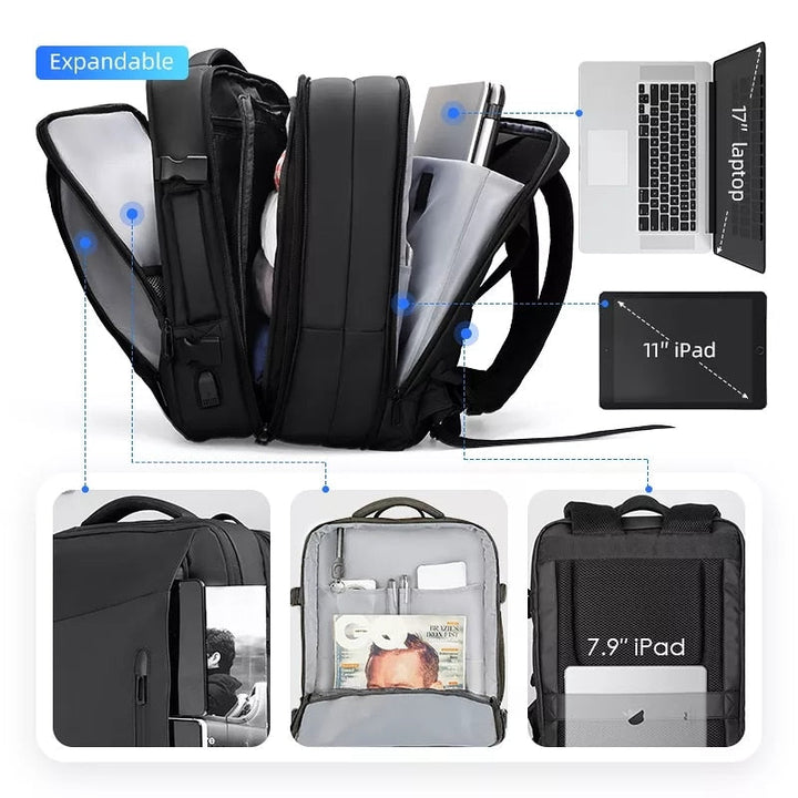 BowLift | Multilayer Hiking Protector Raincoat  Backpack