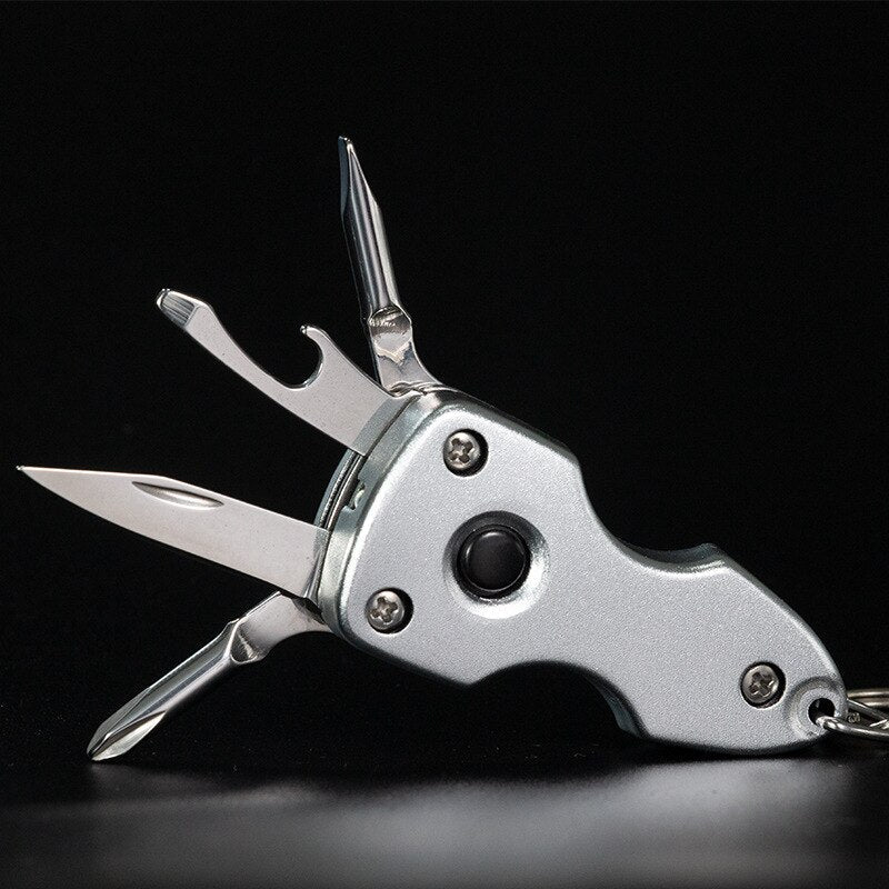 BowLift | 6in1 Stainless Steel Adventure Pro Tool Keychain