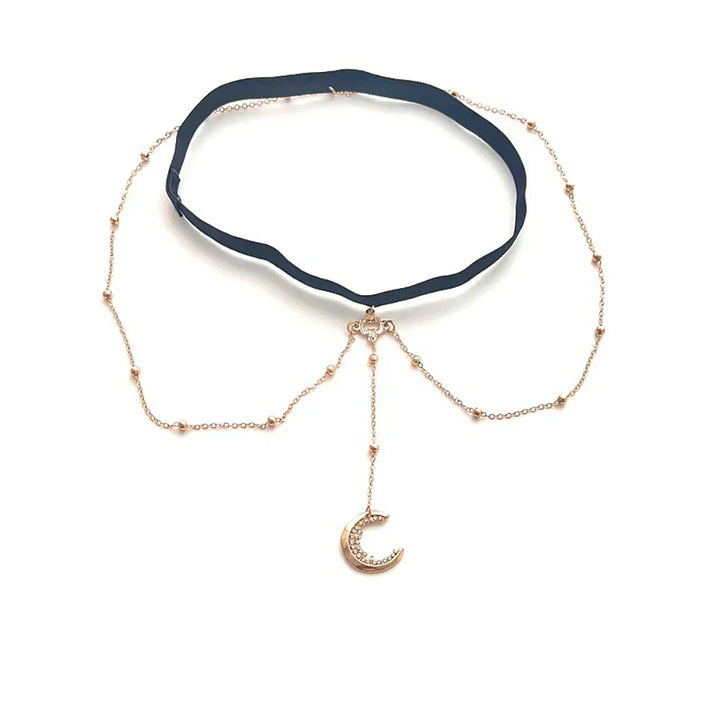 BowLift | Moon Charm Adjustable Elegant Rhinestone Jewelry