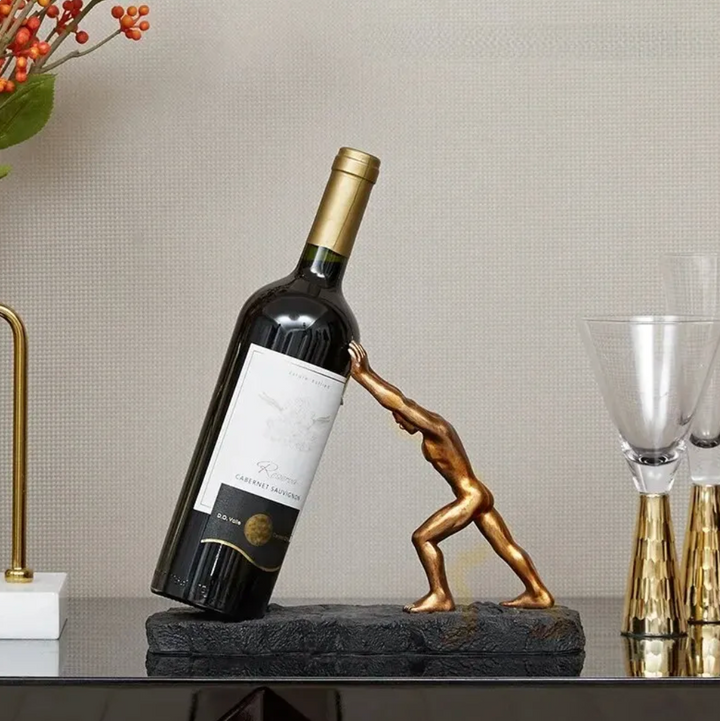 BowLift | Wine Bottle Holder - VinoLux - Premium Design - Luxurious Eye-Catcher