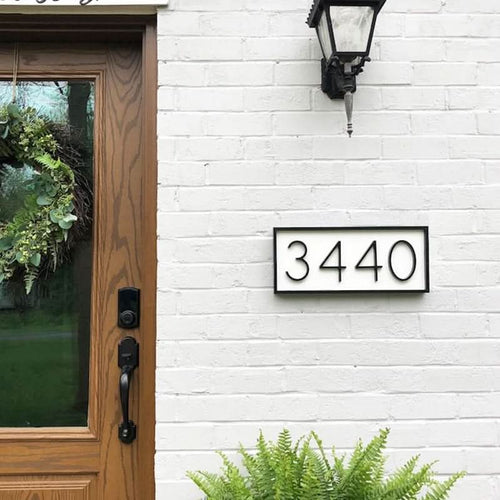 BowLift | Modern 3D House Numbers with Floating Effect for Stylish Facades