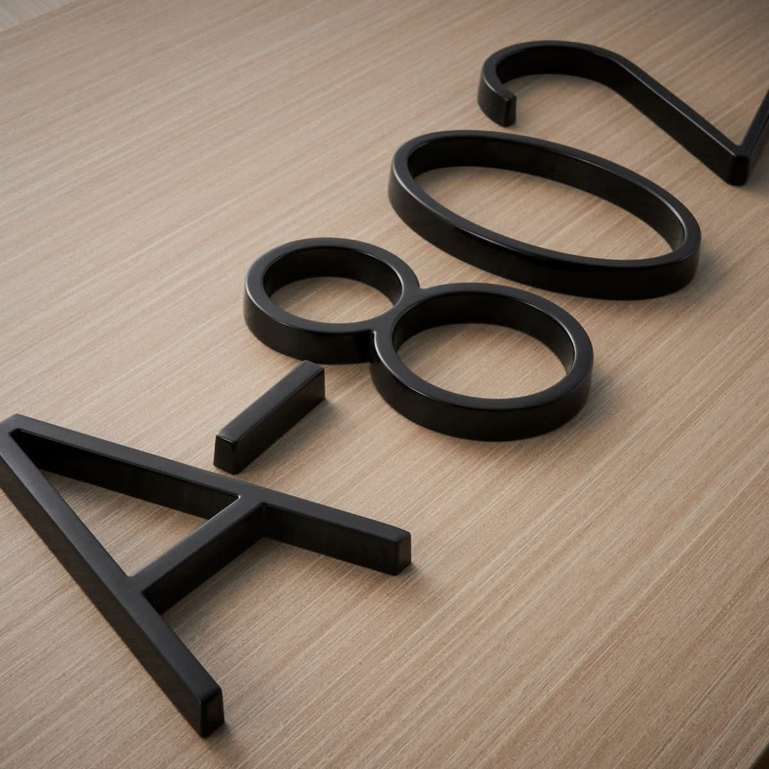 BowLift | Modern 3D House Numbers with Floating Effect for Stylish Facades