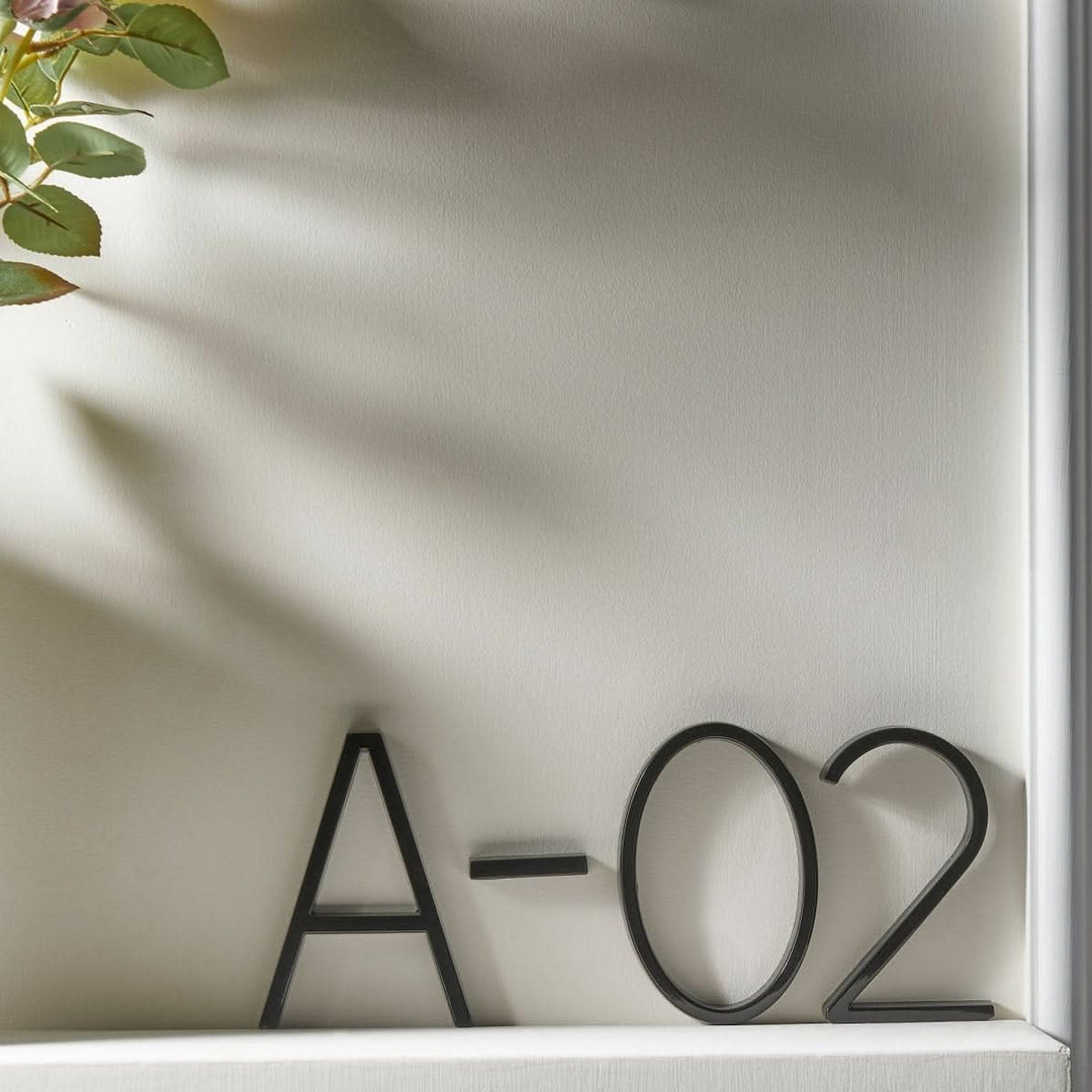 BowLift | Modern 3D House Numbers with Floating Effect for Stylish Facades