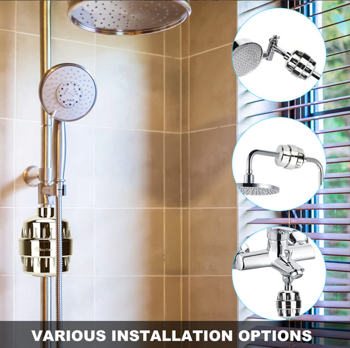 BowLift | Aqua™ High Output Universal Shower Filter
