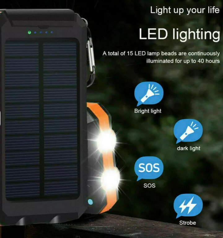 BowLift | Solar Power Bank - Portable and Waterproof