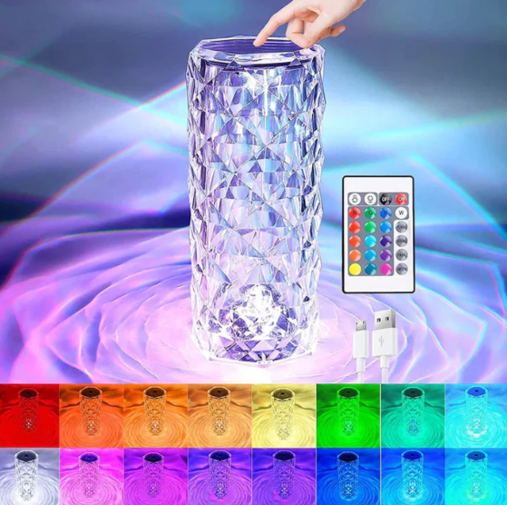BowLift | LED lamp in crystal design