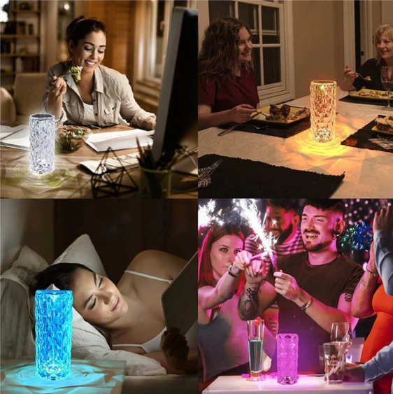 BowLift | LED lamp in crystal design
