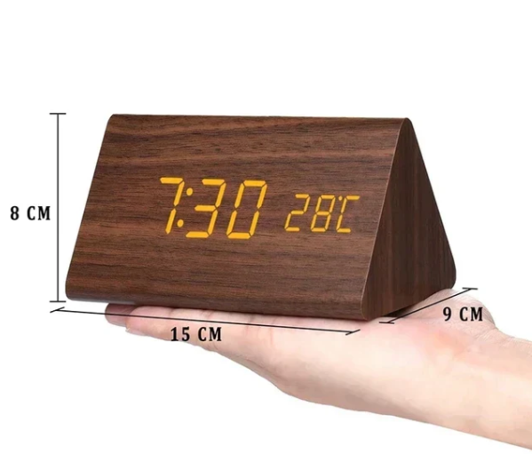 BowLift | LED wooden watch with voice activation