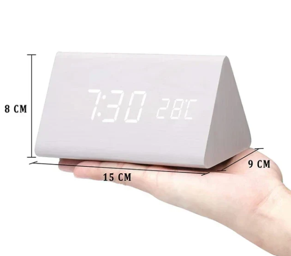 BowLift | LED wooden watch with voice activation