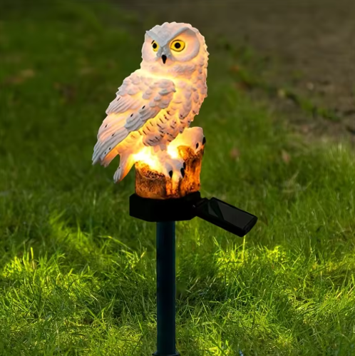 BowLift | Solar Owl Garden Light