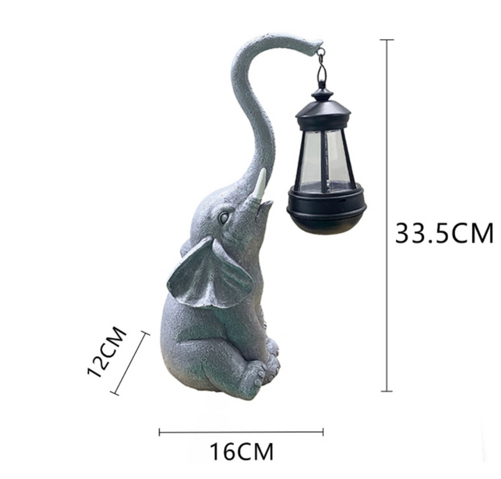 BowLift | Outdoor Solar Resin Animal Garden Light