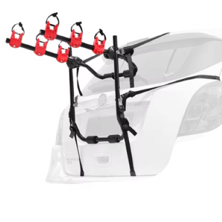 BowLift | 3-Bike Trunk Mount Bicycle Rack for Sedans, Hatchbacks, Minivans, and SUVs