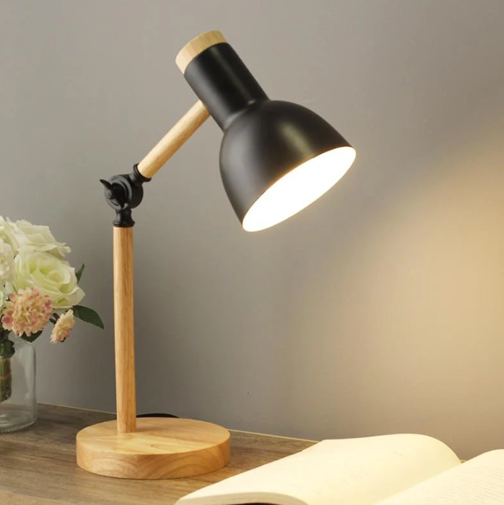 BowLift | Scandinavian table lamp made of wood