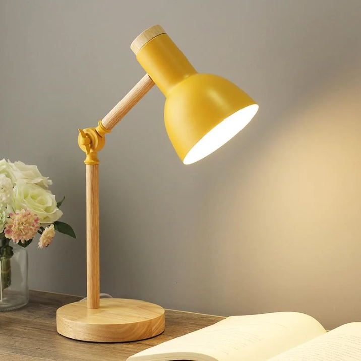 BowLift | Scandinavian table lamp made of wood