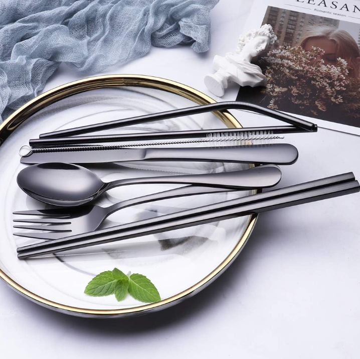 BowLift | Compact stainless steel cutlery set for on the go