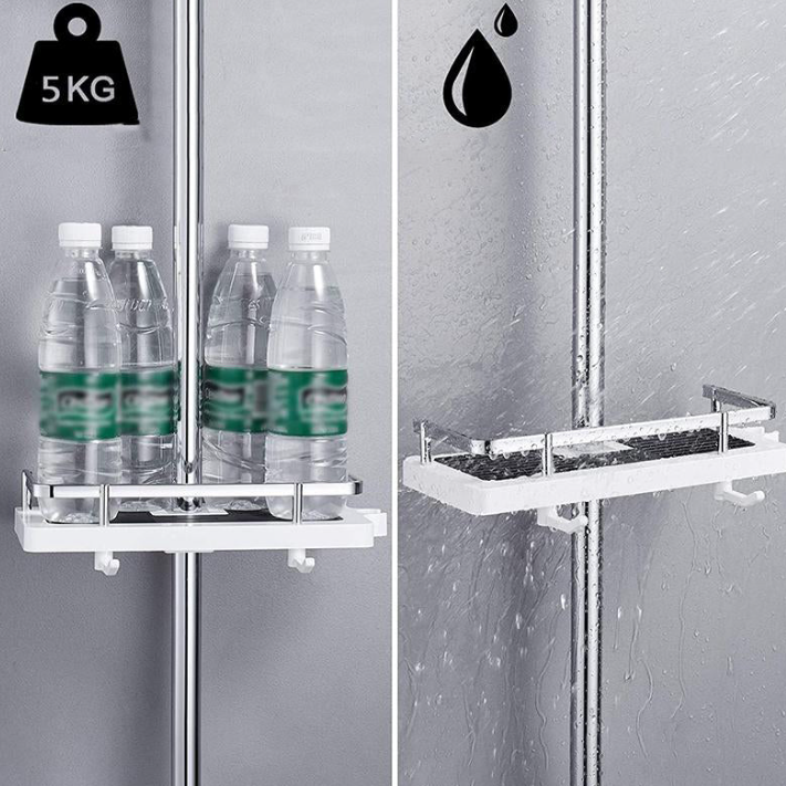 BowLift | Space-saving shower shelf