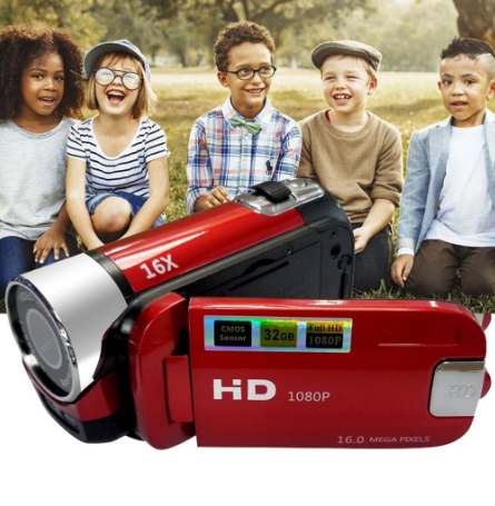 BowLift | Camera For Recording 1080P Full HD 16 Million Pixel Video Camera For Vlogging Night Shoot