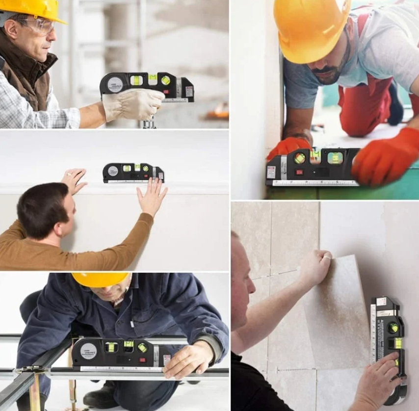 BowLift | PrecisionMate™ 4-in-1 Multifunctional Laser Measurement Device for Accurate Measurements and Easy Alignment