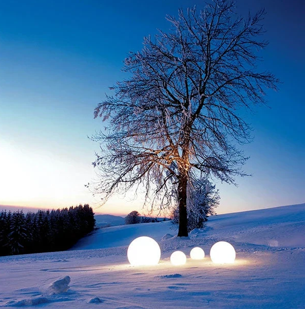 BowLift | Round Garden Lamp