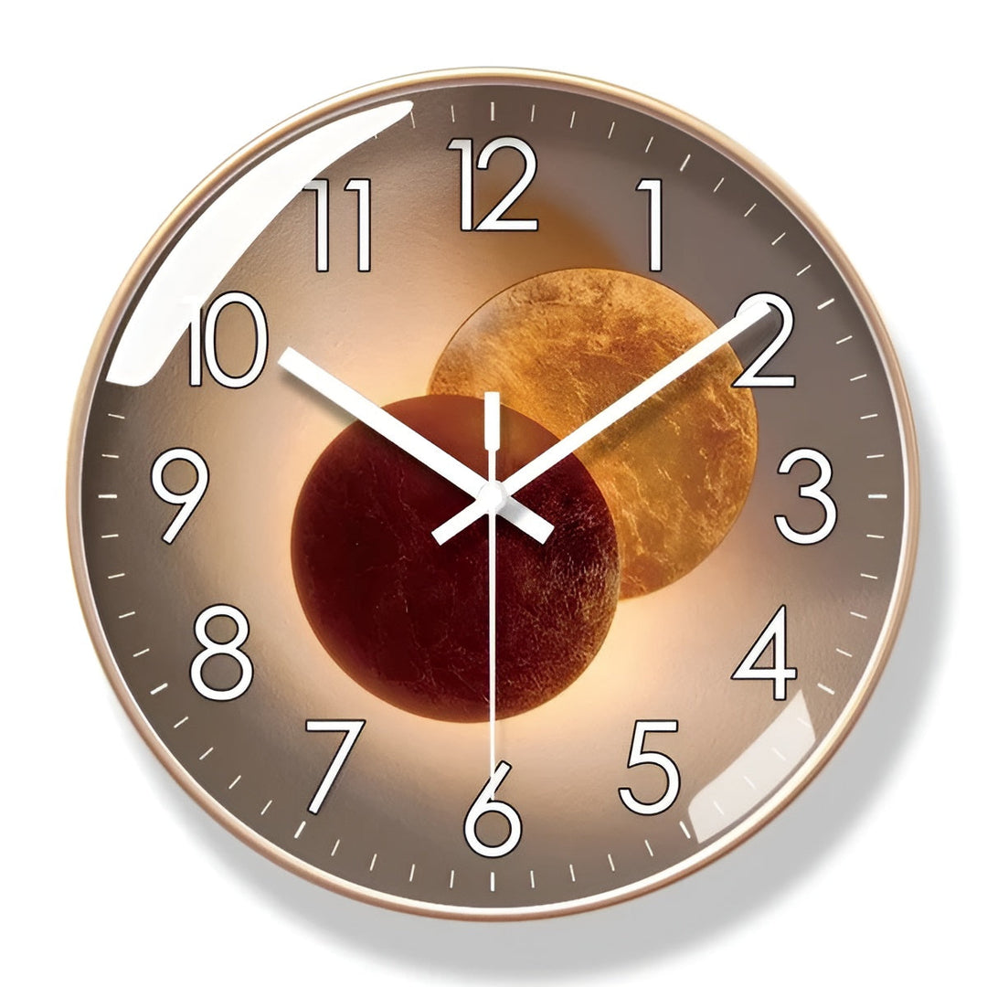 Designer Style Wall Clock – Modern and Elegant | For a Stylish Home | Bowlift
