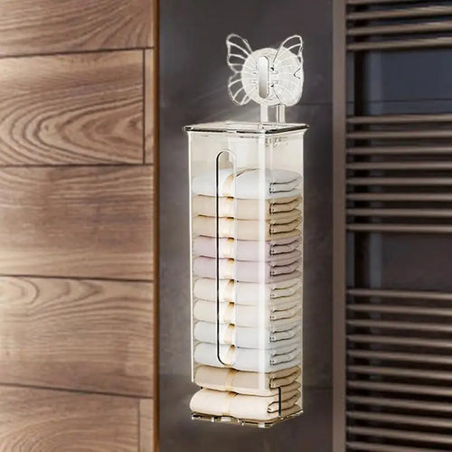 BowLift | Transparent Multifunctional Wall-Mounted Sock Organizer