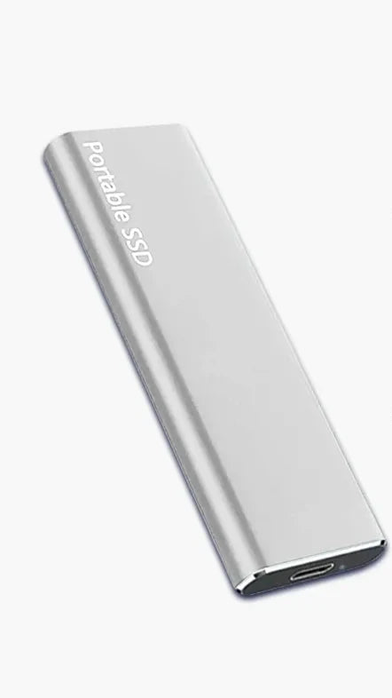 BowLift | Ultra Thin 4 TB External Hard Drive – Portable USB-C Storage Solution for Fast File Transfer and Durability