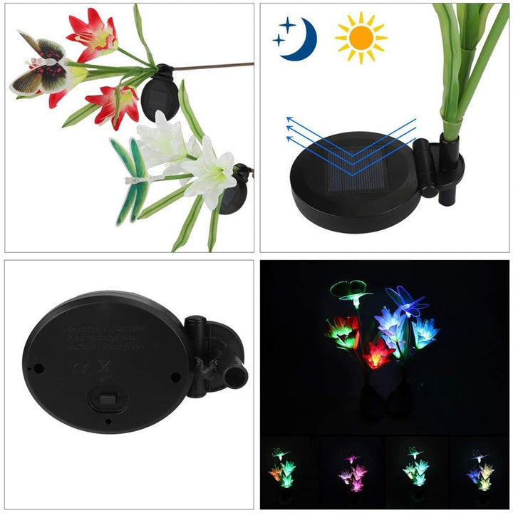 BowLift | Soleil flower - Illuminate your garden - Magical atmosphere - Renewable energy