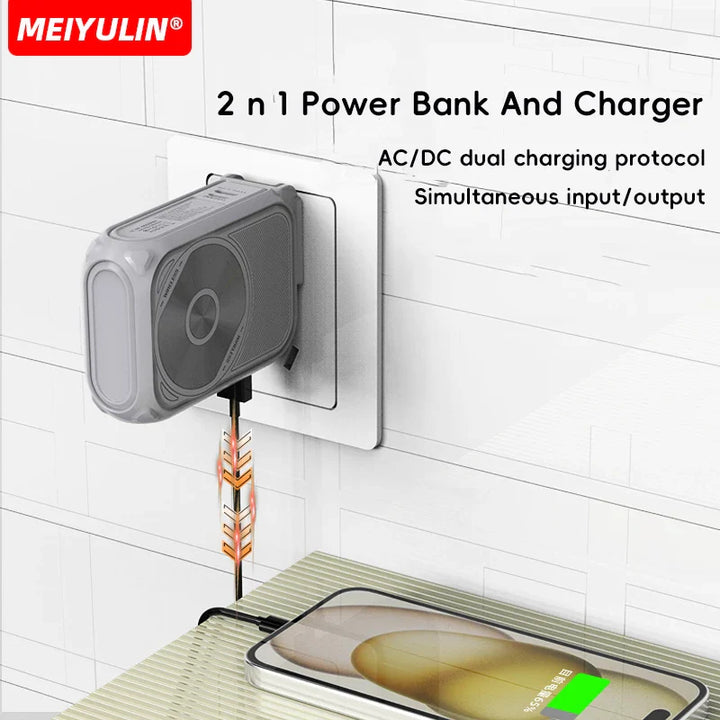 BowLift | USB Portable Magnetic Wireless Power Bank