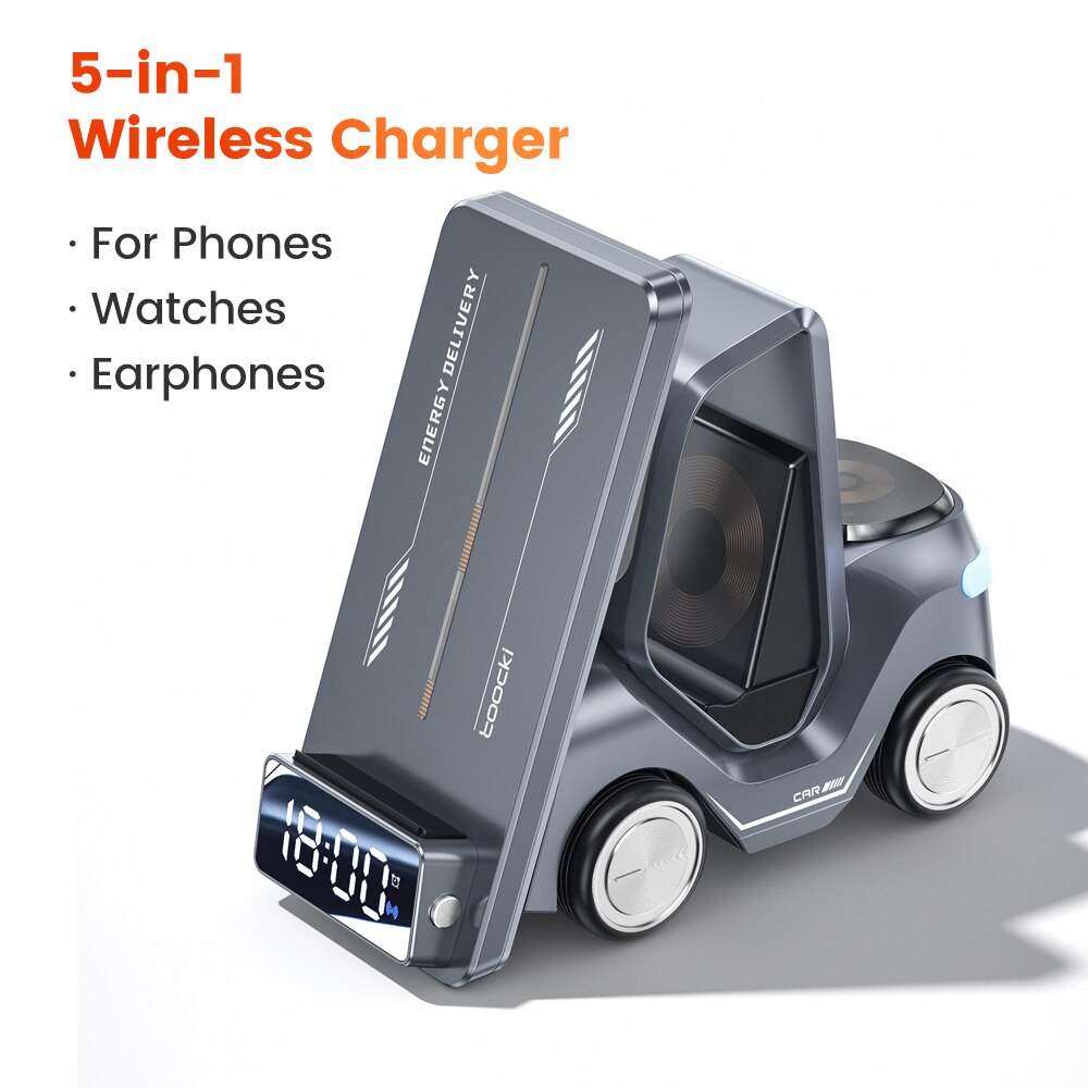 BowLift | 5in1 Multi-Device Forklift Wireless Charging Station